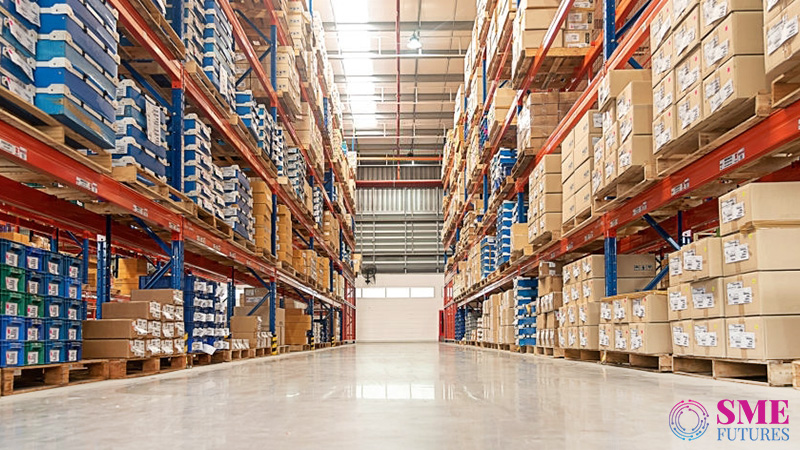 A warehousing space in India