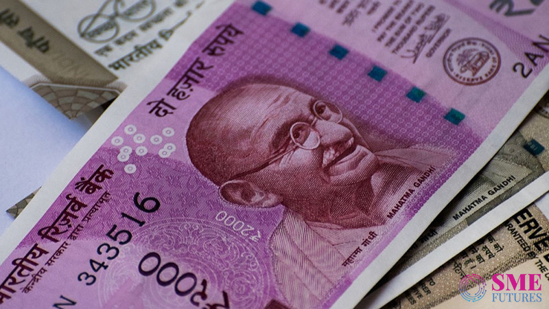 two thousand rupee Indian note denotes Indian economy