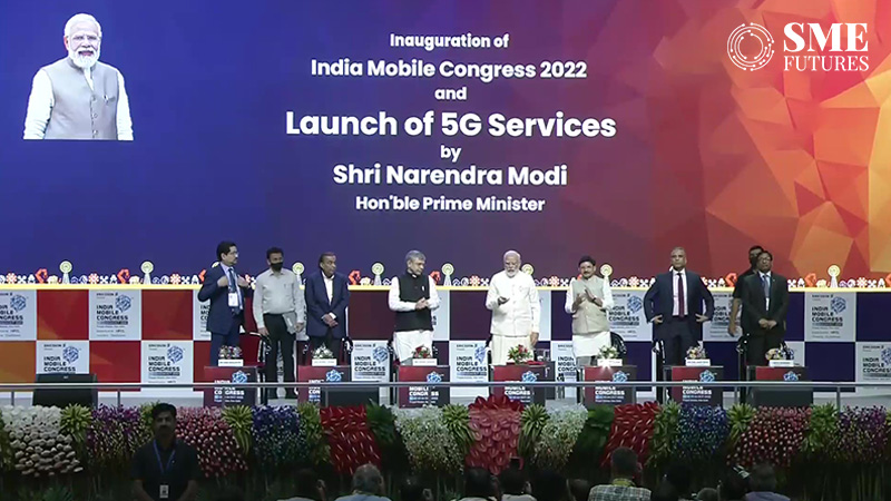 PM modi launches 5G services