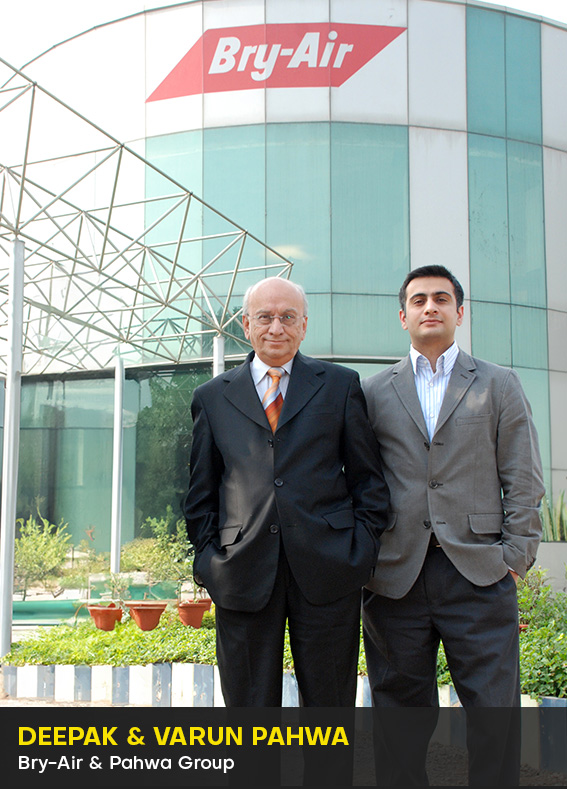 deepak and varun pahwa, bry-air & Pahwa group